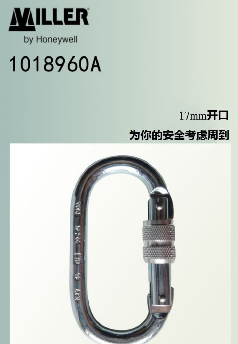 霍尼韦尔（Honeywell） 1018960A 安全钩 （合金钢螺纹锁紧）